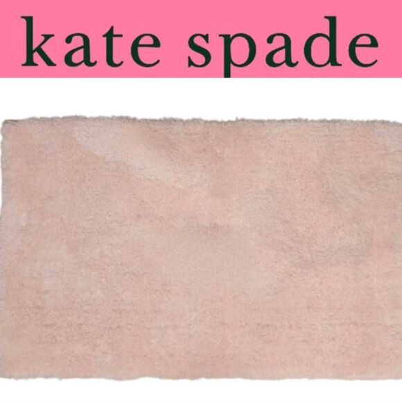 kate spade | Bath | Kate Spade New York Ellington Soft Fast Drying Bath Rug Ballet Pink | Poshmark
